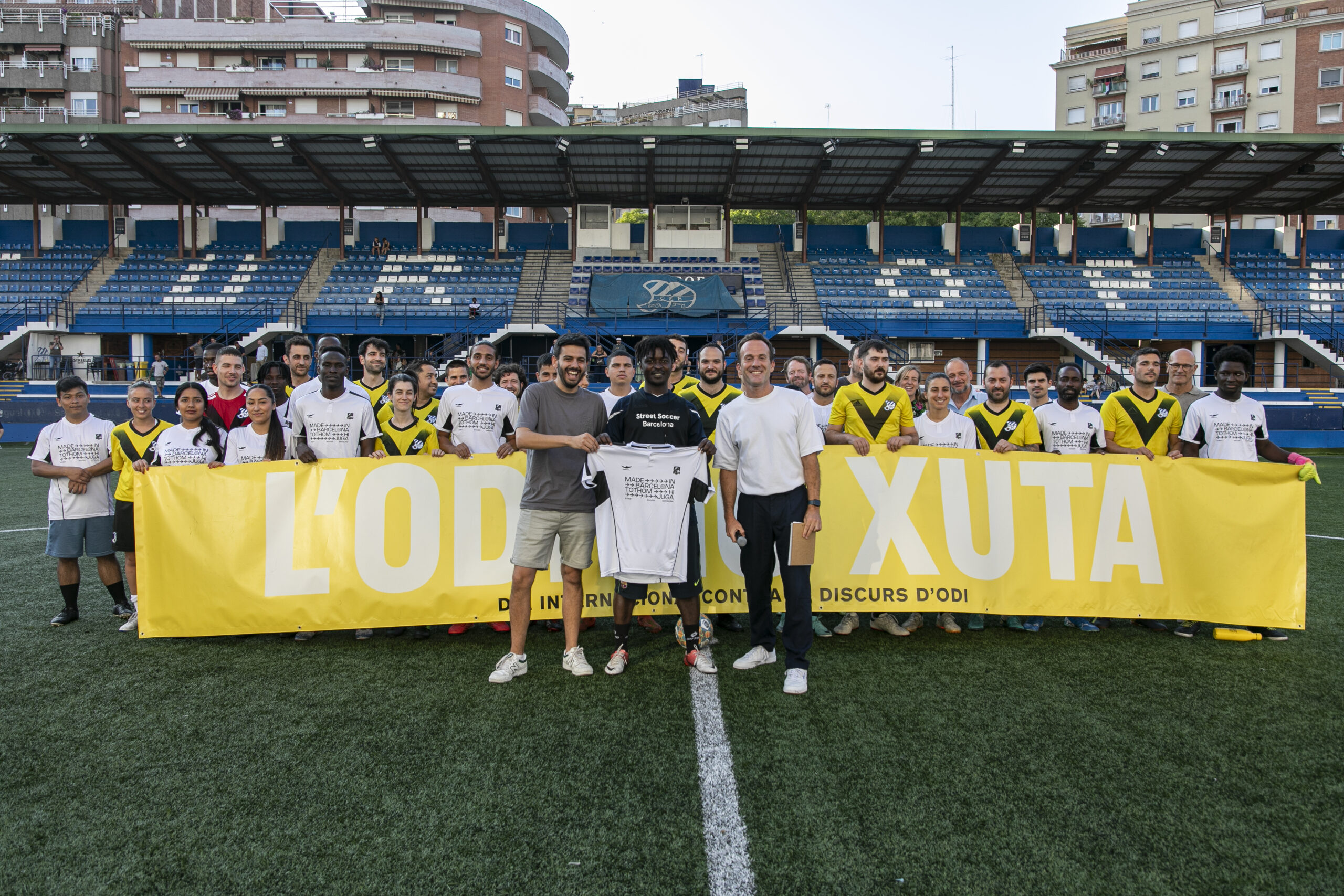 Fútbol contra los discursos de odio
